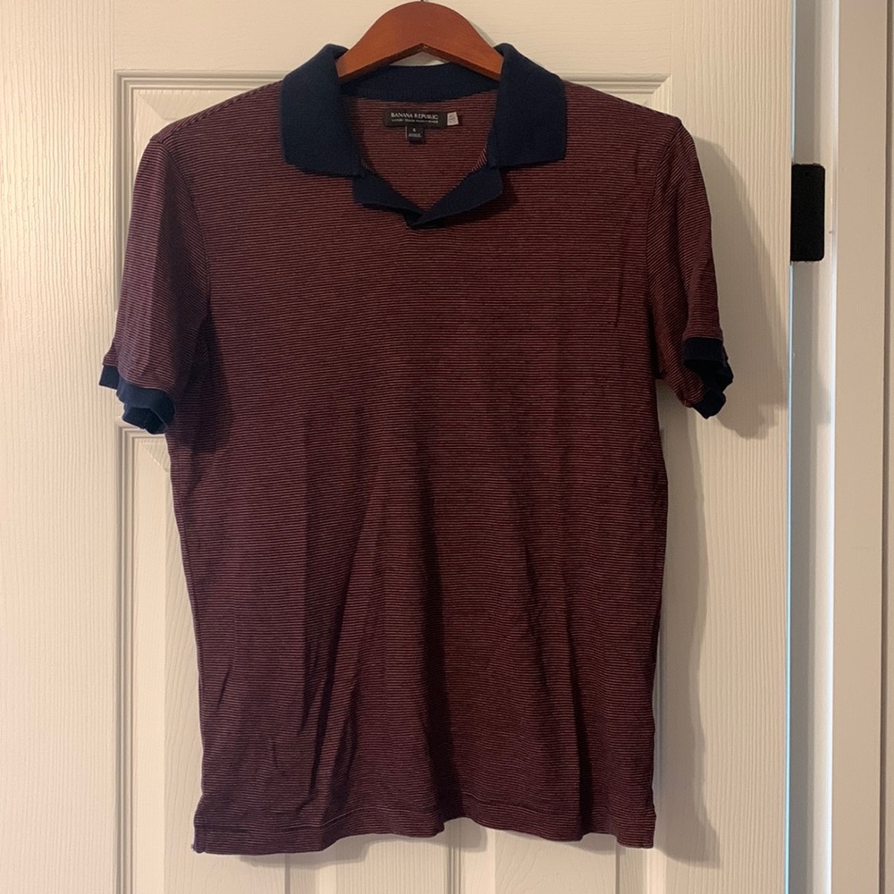 Banana Republic Luxury Touch Performance Polo Size Small